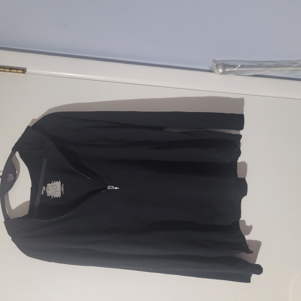 Danskin Black Zip-Up Hoodie